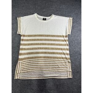 Babeau Short Sleeve Casual Blouse - Women's XL